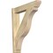 Ekena Millwork Funston Slat Rough Sawn Outlooker, Douglas Fir, 6"W x 30"D x 34"H OUT06X30X34FST06RDF - alternate 1